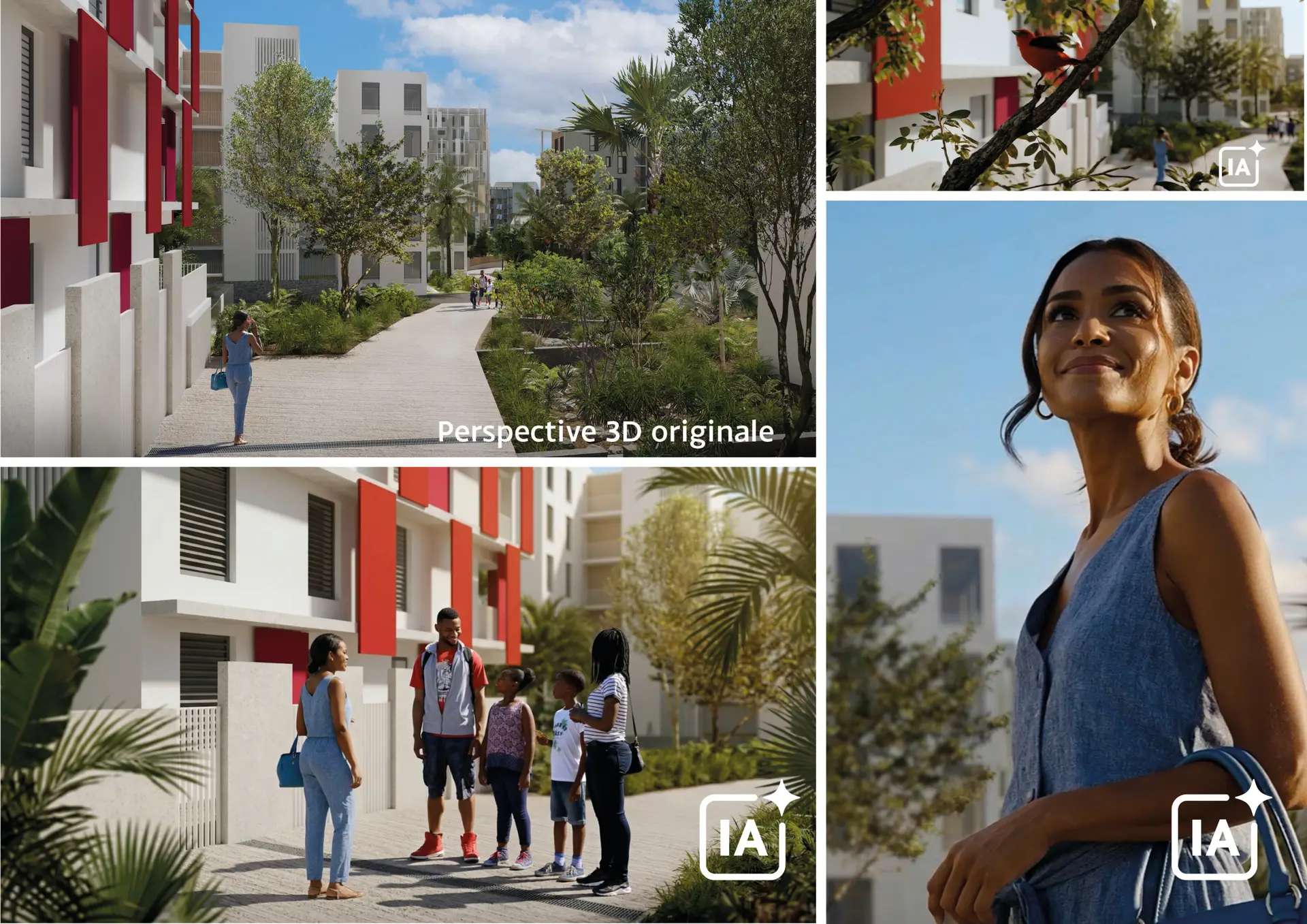 IA Intelligence artificielle 3D Reunion Mayotte