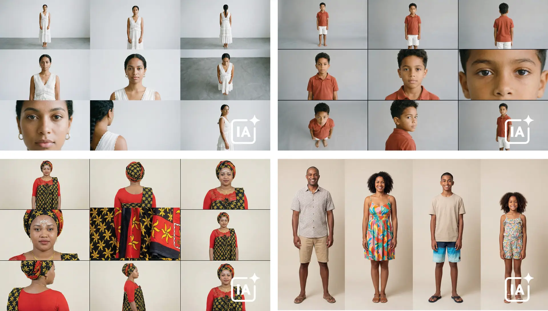 Casting virtuel IA pour animation 3D